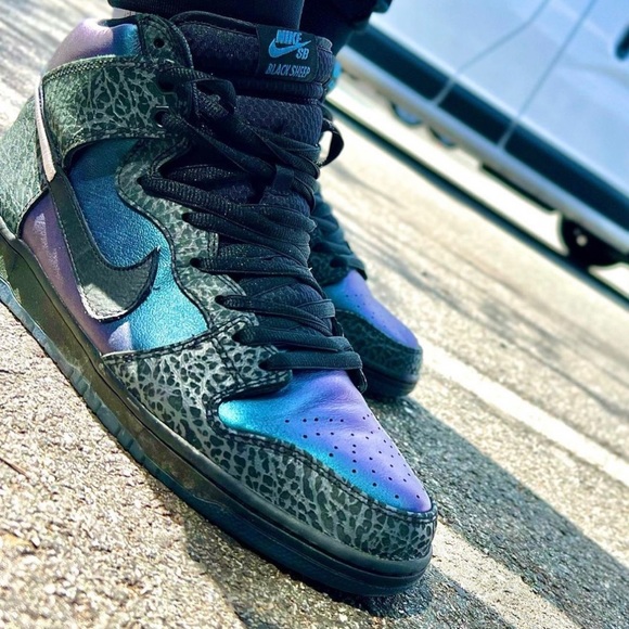 #Nike #SB Dunk High "Black Hornet" - Picture 3 of 8